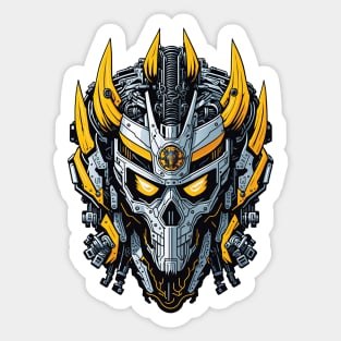 Mecha Skull S03 D15 Sticker